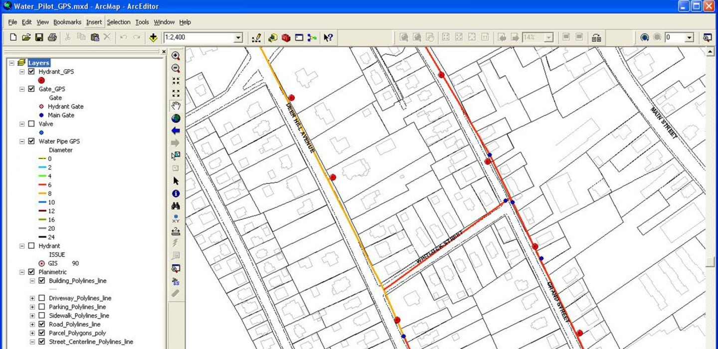 Danbury CT GIS map